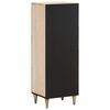 vidaXL Highboard 40x33x110 cm Solid Wood Mango