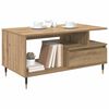 vidaXL Coffee Table Artisan Oak 90 x 49 x 45 cm Engineered Wood