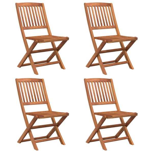 vidaXL 5 Piece Garden Dining Set Solid Wood Acacia