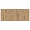 vidaXL Headboard with Cabinet 3 pcs Artisan Oak Engineered Wood
