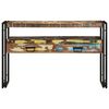 vidaXL Console Table Multicolour 120 x 33 x 75 cm Solid Reclaim Wood