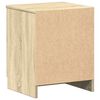 vidaXL Bedside Cabinets 2 pcs with 2 Drawers Sonoma Oak 40x36x50 cm