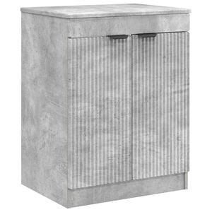 vidaXL Bathroom Cabinet Concrete Grey 54 x 41 x 70 cm Engineered Wood