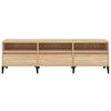 vidaXL TV Cabinet Sonoma Oak 150x30x44.5 cm Engineered Wood