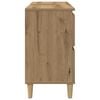 vidaXL Sink Cabinet Artisan Oak 80x33x60 cm Engineered Wood