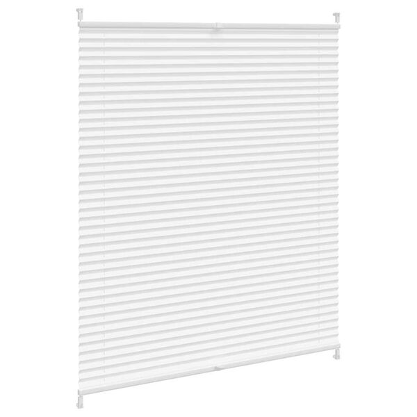 Plisse Blind 110x150cm White Pleated Blind
