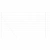 vidaXL Wild Fence Hot Dip Galvanized 1000 x 100 x 0.18 cm Iron