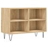 vidaXL TV Cabinet Sonoma Oak 69.5x30x50 cm Engineered Wood