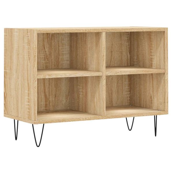 vidaXL TV Cabinet Sonoma Oak 69.5x30x50 cm Engineered Wood