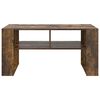 vidaXL Coffee Table Smoked Oak 92 x 49.5 x 45 cm Engineered Wood