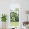 vidaXL Window Blind with Curtains Manual White Aluminium