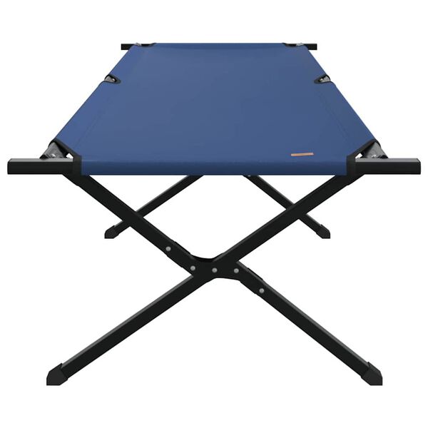 vidaXL Folding Camping Bed Folding Blue 210 x 80 x 46 cm Oxford fabric