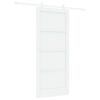 vidaXL Sliding Door 86 x 198.5 cm Engineered Wood White