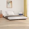 vidaXL Bed Frame without Mattress Honey Brown 140x190 cm Solid Wood Pine