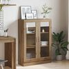 vidaXL Book Cabinet Artisan Oak 82.5x30.5x115 cm Engineered Wood