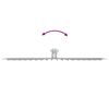 vidaXL Rain Shower Head Stainless Steel 304 40x40 cm Square