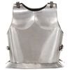 vidaXL Medieval Knight Body Armour Cuirass Replica LARP Silver Steel