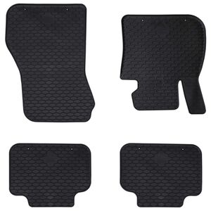 vidaXL Car Mat 4 pcs Black suitable for BMW 1er 2017- Rubber