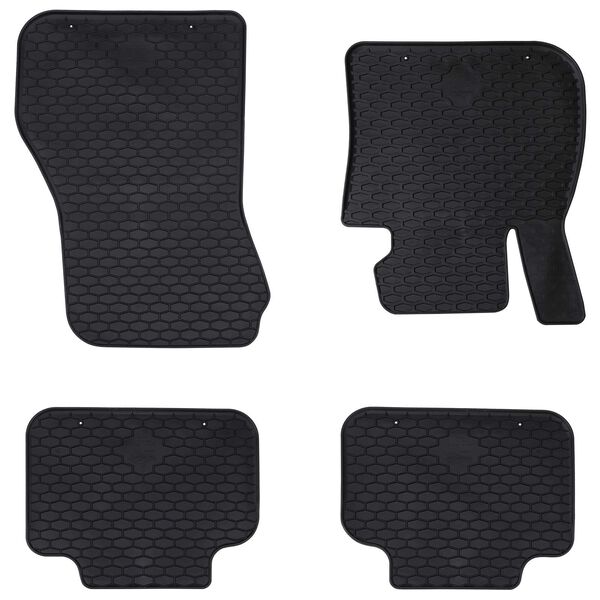 vidaXL Car Mat 4 pcs Black suitable for BMW 1er 2017- Rubber