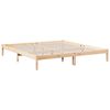 vidaXL Extra Long Bed Frame without Mattress 180x220 cm Solid Wood Pine