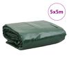 vidaXL Tarpaulin Green 5x5 m 650 g/m&sup2;