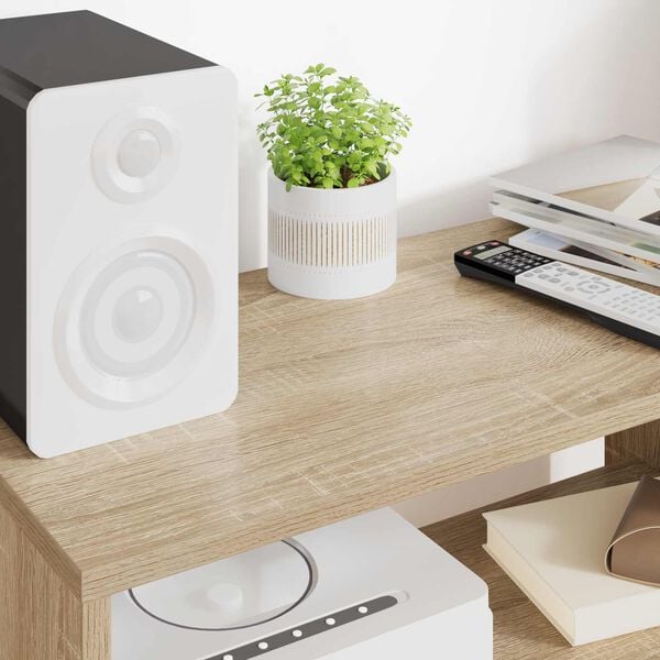 vidaXL TV Cabinet Sonoma Oak 60 x 30 x 40 cm Engineered Wood