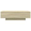 vidaXL Coffee Table Sonoma Oak 100x49.5x31 cm Engineered Wood