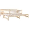 vidaXL Pull-out Day Bed without Mattress 2x(80x200)cm