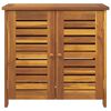 vidaXL Garden Cabinet Natural 75 x 35 x 70cm Solid Acacia Wood