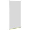 vidaXL Roller Blind Blackout Leaves Green 110x230 cm Fabric Width 105.7 cm Polyester