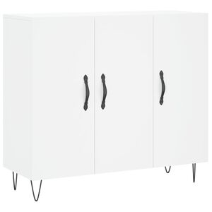 vidaXL Sideboard White 90x34x80 cm Engineered Wood