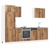vidaXL 7 Piece Kitchen Cabinet Set Porto Old Wood Engineered Wood