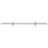 vidaXL Floating Shelves 2 pcs Glass 70x10 cm 8 mm