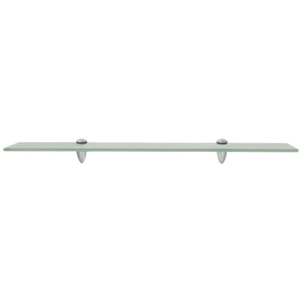 vidaXL Floating Shelves 2 pcs Glass 70x10 cm 8 mm