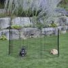 Kerbl Outdoor Pet Enclosure with Door Silver