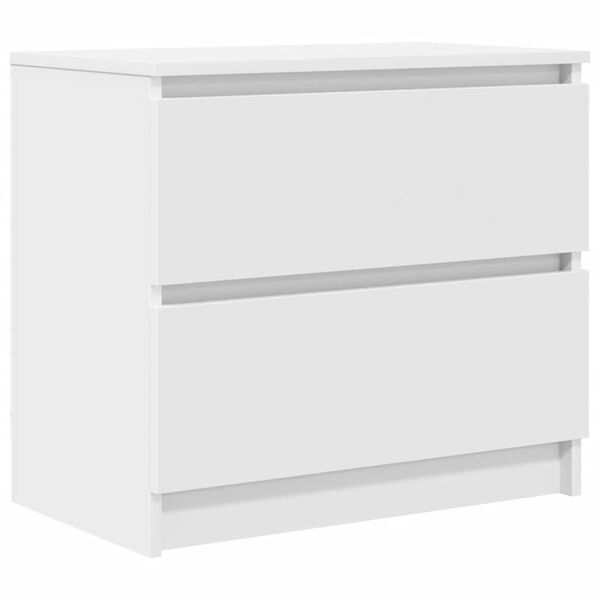vidaXL TV Cabinet White 60x35x54 cm Engineered Wood