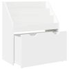 vidaXL Kids Bookshelf White 60 x 29.5 x 69 cm Engineered Wood