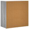vidaXL Sideboards 2 pcs Grey Sonoma 79x38x80 cm Engineered Wood