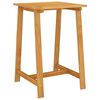 vidaXL Garden Bar Table | Natural Wood Brown | Solid Acacia Wood | 70x70x104 cm