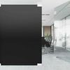 vidaXL Window Film Static Frosted Black 90x1000 cm PVC