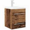 vidaXL Sink cabinet Old Wood 38.5 x 41 x 48 cm Engineered Wood