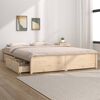 vidaXL Bed Frame without Mattress with Drawers Super King