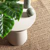 vidaXL Rug ZIZUR Beige 140x200 cm Jute Look Indoor and Outdoor