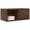 vidaXL TV Cabinet Brown Oak 60x31x25.5 cm Engineered Wood