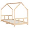 vidaXL Kids Bed Frame 90x190 cm Solid Wood Pine