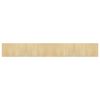 vidaXL Rug Rectangular Light Nature 60x400 cm Bamboo