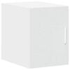 vidaXL Slim Storage Cabinet White 30x42.5x225 cm Engineered Wood