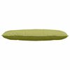 vidaXL Back Pillow Light Green 120 x 19 x 50 cm Fabric
