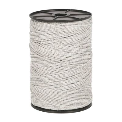 Neutral Electric Fence Polywire Classic 500m White