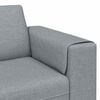 vidaXL Sofa Set Light grey Fabric